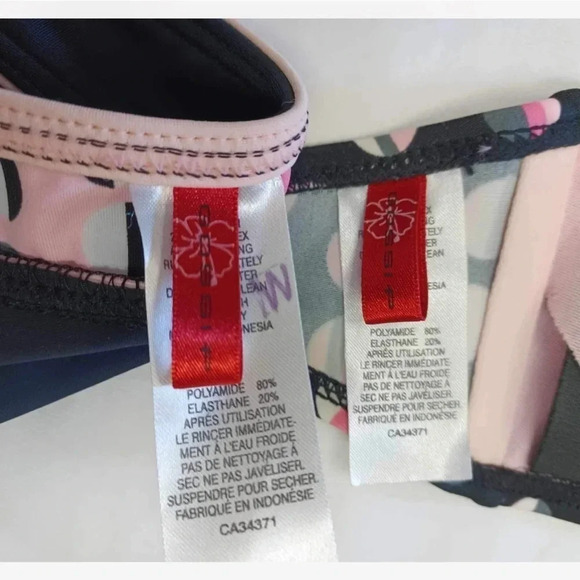 Gossip 2 Piece Black & Pink Bikini Size Small - Picture 8 of 8